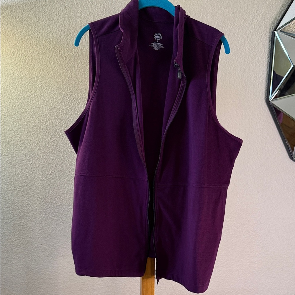 Torrid Deep Purple Fleece Vest